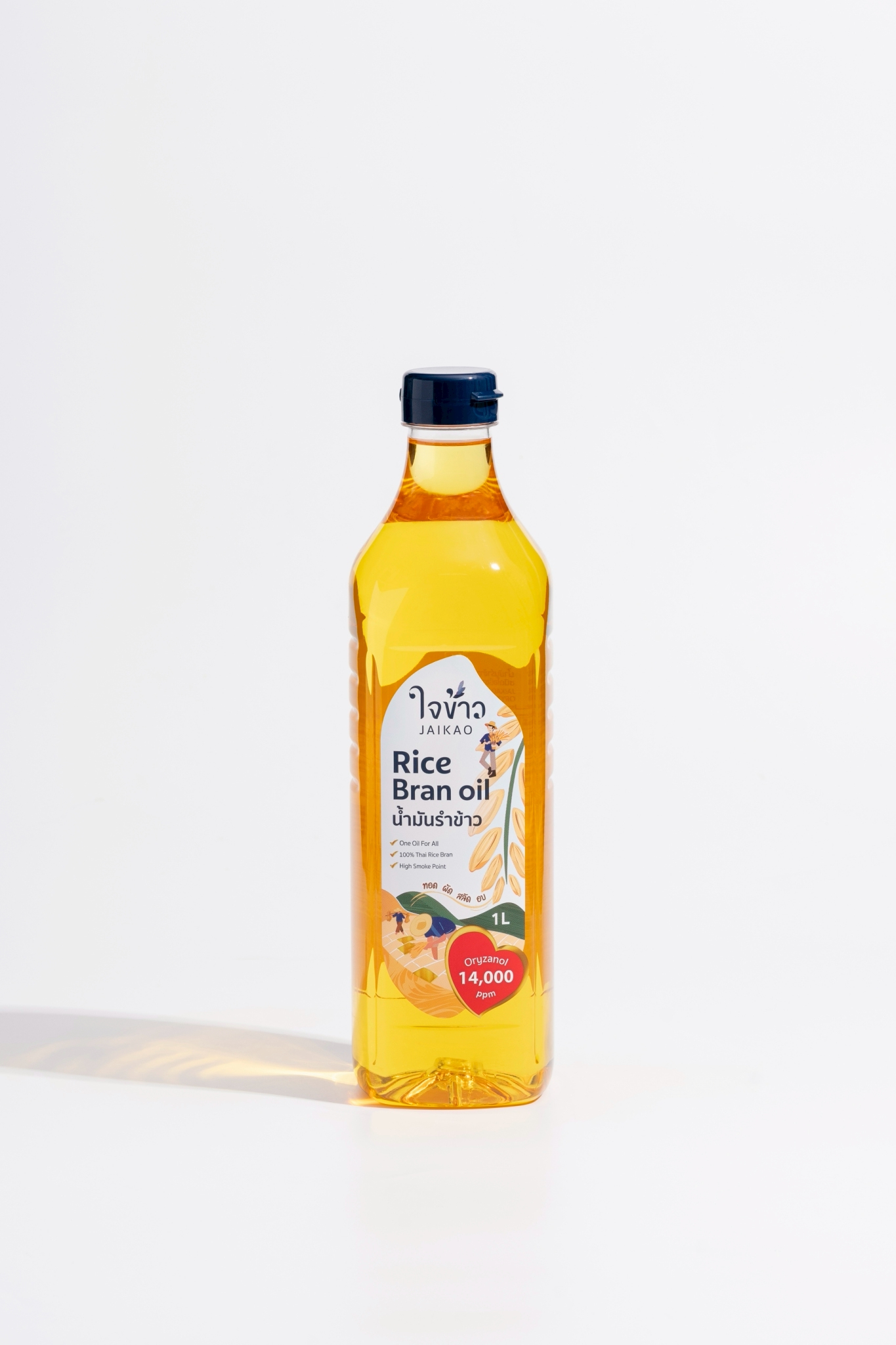 ใจข้าว น้ำมันรำข้าว Rice Bran Oil 1L